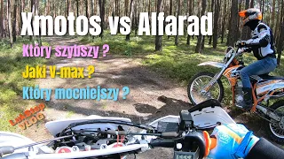 Alfarad 250 VS Xmotos XB88 😁 Który jest szybszy ? Który jest mocniejszy ? 💪 Jaki V-max ?