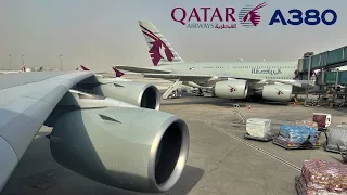 🇫🇷 Paris CDG - Doha DOH 🇶🇦 Qatar Airways Airbus A380  [FULL FLIGHT REPORT] FIFA World Cup 2022