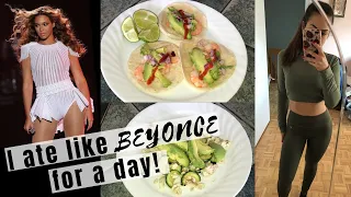 I ate like BEYONCE for a day! // EASY TIPS TO LOSE WEIGHT!