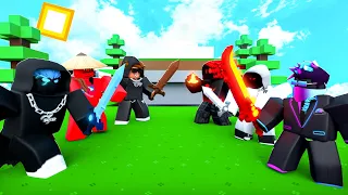 i 1v1ed 100 youtubers in roblox bedwars (tanqr/foltyn/mini)