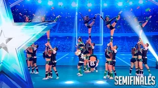 'CheerXport' jumps and flies at stage | Semifinals 3 | Spain's Got Talent 2017
