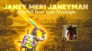 Jaane Meri Janeman|Bachpan ka pyar|BGMI MONTAGE|Shadowgamerzyt|