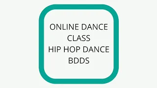 KIDS HIP HOP DANCE TUTORIAL : PART2 - ONLINE DANCE CLASS BDDS