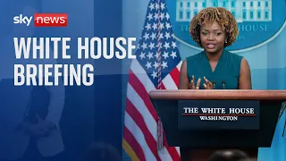 White House briefing: COVID-19, Biden's health and the upcoming G20 summit