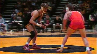 Oklahoma State vs Iowa Wrestling 1985 Iowa City | Iowa PBS Archives