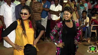 விஜய் டீவில கூட இந்த ஆட்டம் பொட்டிருக்க மாட்டாங்க-Kulasai Dasara Disco Dance-Vijay Tv Actress Dance