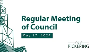 Council Meeting - May 27, 2024 - 7:00 pm