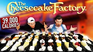 Eating EVERY Cheesecake Factory Cheesecake! | Can It Be Done? | 39,000+ Calorie Food Challenge