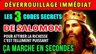 La Richesse Illimitée de Salomon : Découvrez ses 3 Codes Secrets! 😲