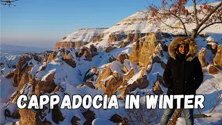 Goreme, Cappadocia in Winter | Turkey 🇹🇷