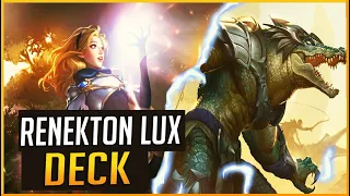 LUX IS BACK FROM THE GRAVE!! Renekton Lux ​Deck - Legends of Runeterra 2.4 Matches