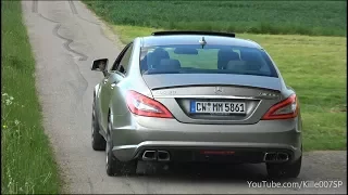 Mercedes CLS63 AMG ride & lovely sounds 1080p