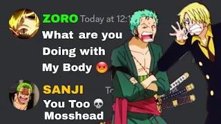 If Zoro and Sanji Switch Bodies | One Piece discord server