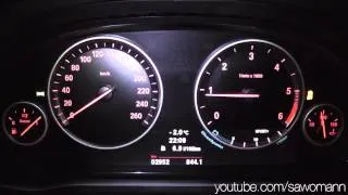 2013 BMW X3 sDrive18d 143 HP 0-100 km/h Acceleration GPS