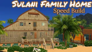 Sulani Family Home | Sims 4 Speed Build | No CC