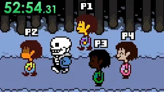 4 Player Undertale is getting dark...