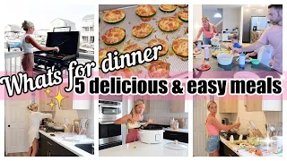 *NEW* WHAT'S FOR DINNER // 5 EASY AND DELICIOUS MEALS // TIFFANI BEASTON HOMEMAKING 2023