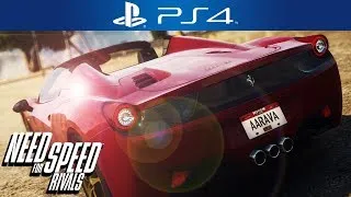 PS4 Need for Speed Rivals: Heat Level 10 Cop Chase! + Ferrari 458 Italia