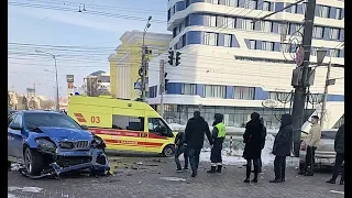 ДТП  ( полная версия ) 01. 02. 2019. Коммунистическая -Большевистская.