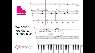 Toy Story Theme - You got a friend in me for Piano 🎹