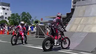 小川友幸選手・黒山健一選手　トライアルデモンストレーション　２０１８／０８／２６　１０：１５～