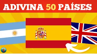 Adivina el País por la Bandera 🚩en 5 Segundos | 50 Destinos Emblemáticos 🌍🤔 | Quiz de Geografía 2024