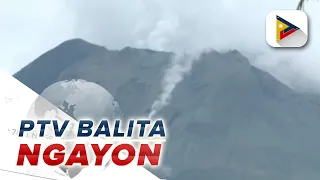 Aktibidad ng Bulkang Mayon, nagpapatuloy