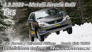 4.2.2023 - Metalli Järvelä Ralli - EK5