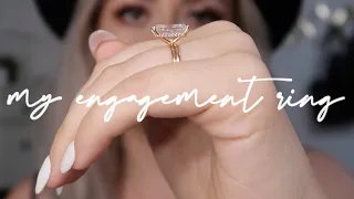 MY ENGAGEMENT RING | MOISSANITE RING | ENGAGEMENT RING DETAILS