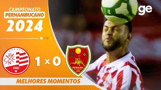 NÁUTICO 1 X 0 PETROLINA | MELHORES MOMENTOS | CAMPEONATO PERNAMBUCANO 2024 | ge.globo