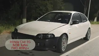 Без Купюр №69 Honda Civic Дурная пуля 400hp+ против Mercedes Benz W220 AMG 55