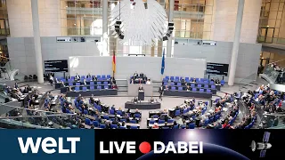 BUNDESTAG: Vereidigung der neuen Bundesminister der Scholz-Regierung | WELT  Live dabei