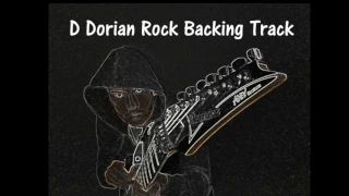 D Dorian Rock Backing Track