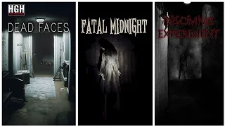 3 Psychological Horror Games | 1080p / 60fps | Gameplay Walkthrough No Commentary