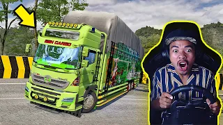 TRUK HINO DYLAN KESULITAN NANJAK SITINJAU LAUIK - ETS2