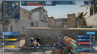 S1MPLE HILARIOUS 1V4 CLUTCH AGAINST LIQUID | DUST2 |  NA'VI VS TEAM LIQDUID | IEM KATOWICE 2020