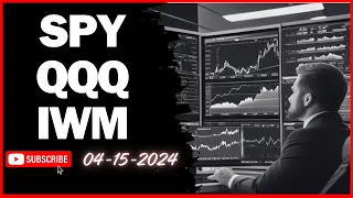 Stock Market Bounce?!  Daily Stock Dive: SPY, QQQ, IWM Insights - [04/15/2024]