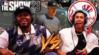 Can I beat Yankees' Oswaldo Cabrera in the Home Run Derby?! (MLB the Show)