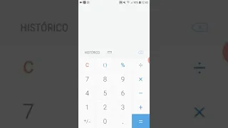 Como usar a calculadora do celular para fazer contas com expoentes maiores que 2