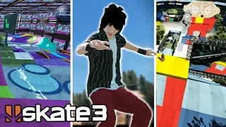 Skate 3: CUSTOM PARKS ARE BACK!? (2019)