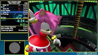 SADX - Amy Story's in 8:44.40 IGT (8:20.84 RTA)