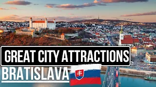 Bratislava tourist attraction guide (The most UNDERRATED capital in Europe) #bratislava