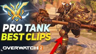 The BEST tank CLIPS in Overwatch 2 SO FAR...