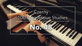 ツェルニー100番練習曲 48番 ( Czerny op.139, No.48, from 100 Progressive Studies )