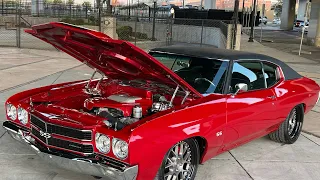 Sold 1970 LSA Supercharged Chevelle Restomod. CALL 9168567931 or VICTORYLAPCLASSICS.NET