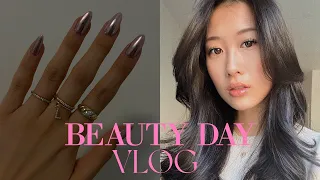 BEAUTY DAY VLOG | new hair, nails, lashes recs in new york | Lois You 뷰티데이 브이로그