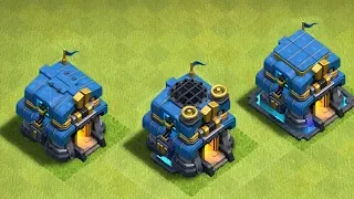 TOWN HALL 12 GEM TO MAX!! "clash of clans" LVL 1-5