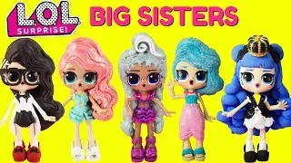 LOL SURPRISE BIG SISTER COMPILATION Black Tie, Treasure, Precious, Splash Queen, Midnight