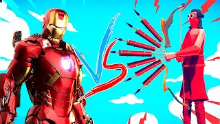 100x IRON MEN + 1x GIANT vs 3x EVERY GODS - Totally Accurate Battle Simulator TABS.