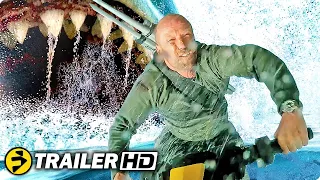 MEG 2: THE TRENCH (2023) Trailer | Jason Statham Shark Action Thriller Movie